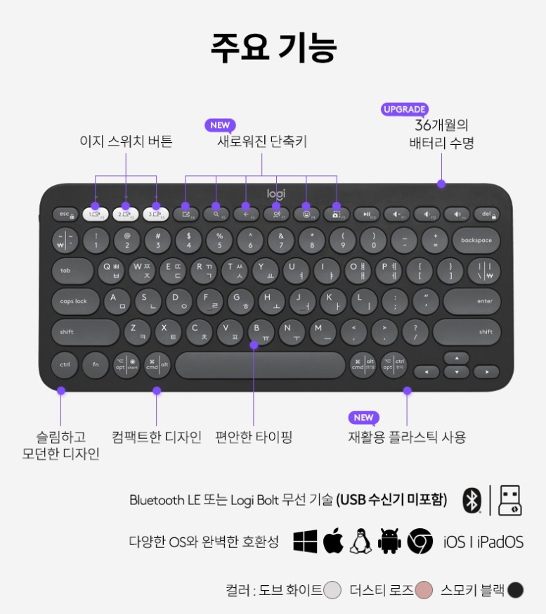 로지텍 k380